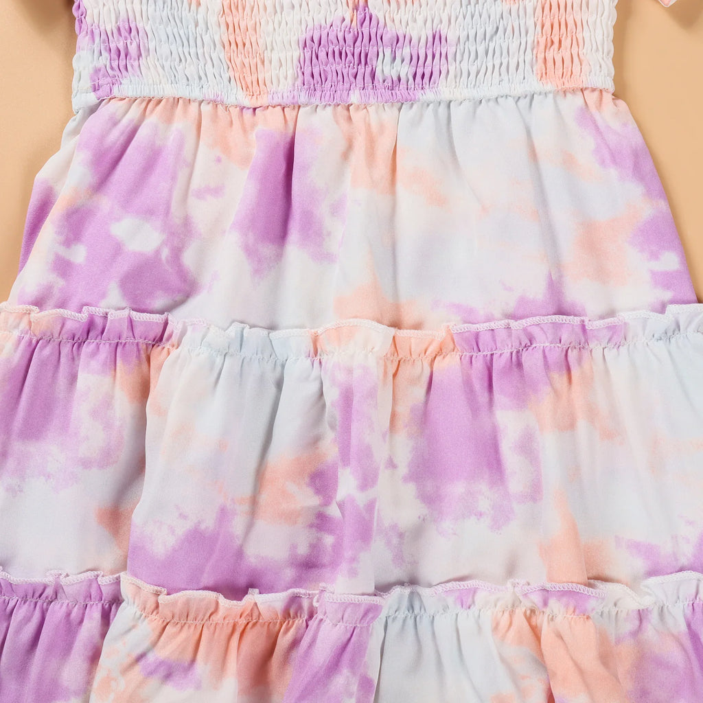 Summer Long Dress Robe Femme Casual Family Matching Outfits Boho Children's Clothing Beach Mother Daughter Dress Vestidos