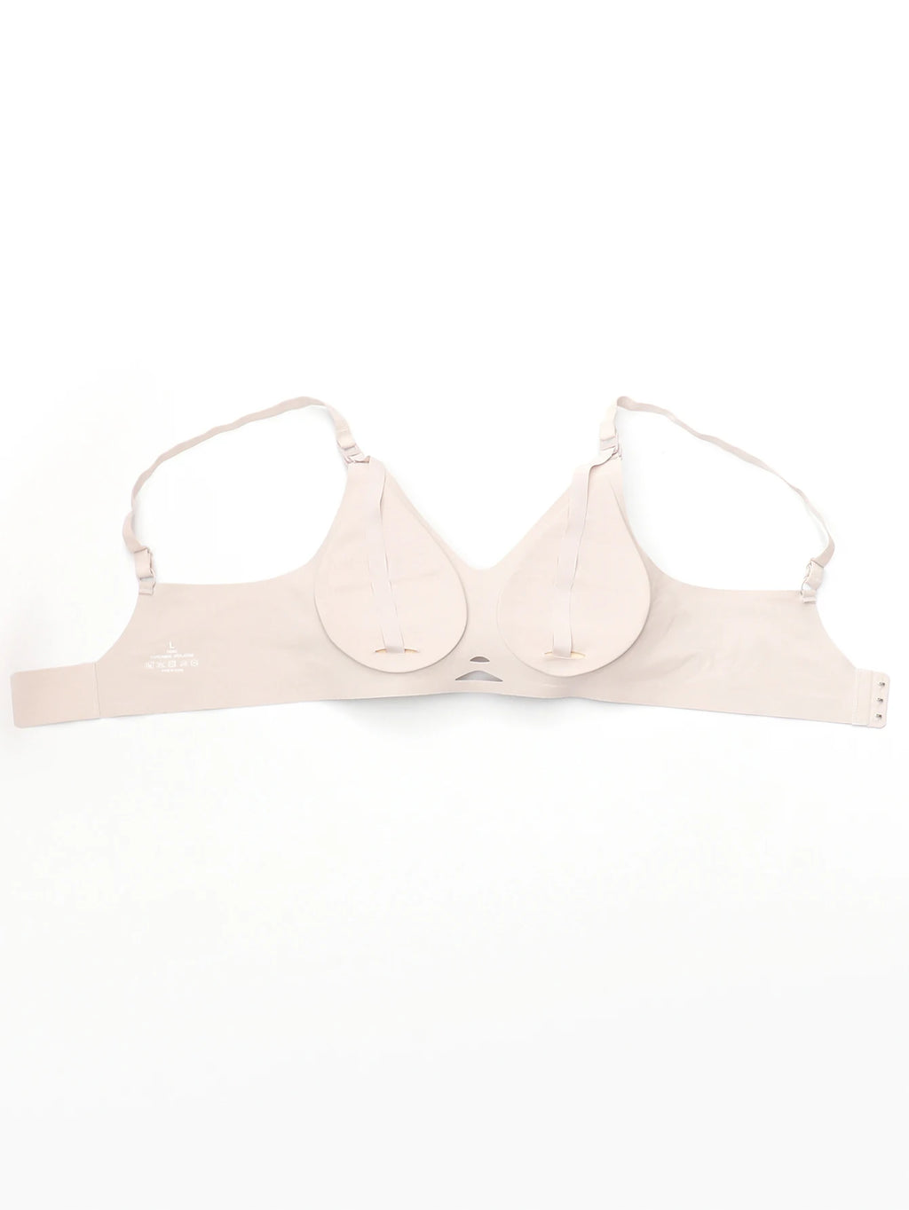 New Pregnant Women'S Front Opening Bra With Comfortable And Seamless V-Neck And Removable Cups Design Daily Breastfeeding Bra