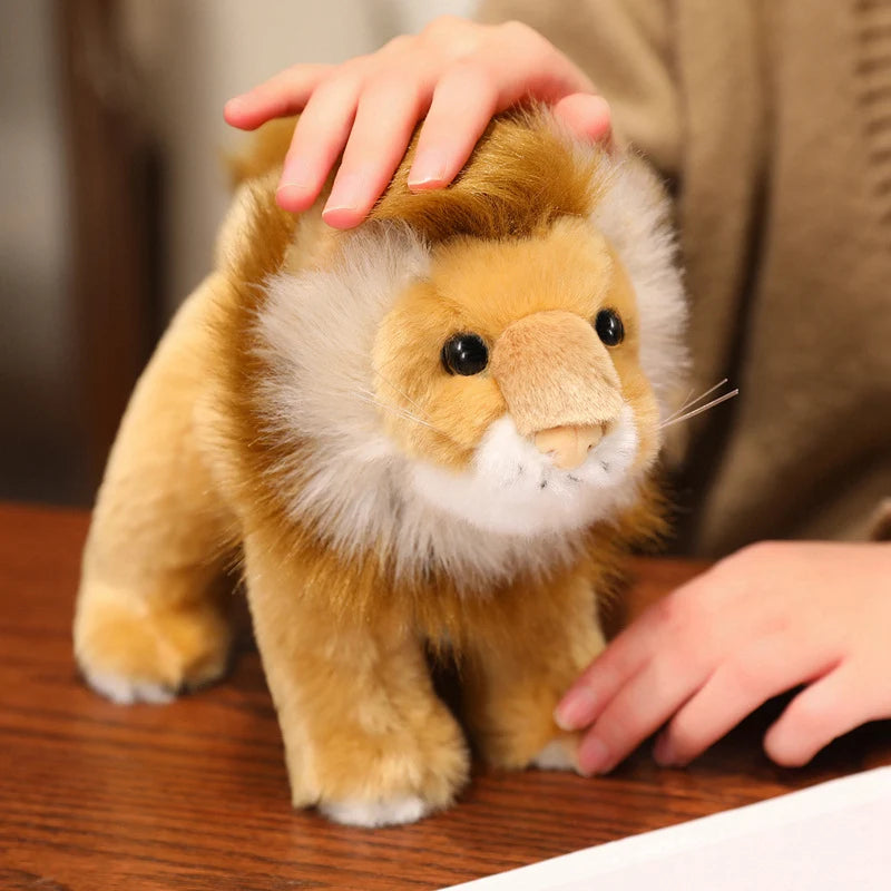 Hot Soft Cute Lion Pillow Funny Gift For Home Decor Bed Sofa Office Cushion With Non Slip Bottom Machine Washable High Quality