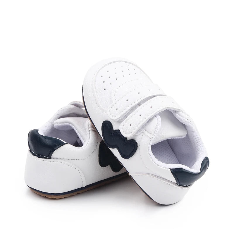 New Fashion Baby Shoes Spring and Autumn High Quality TPR Sole Anti-slip Water Proof Toddler Prewalking Outdoor Sneaker D2736