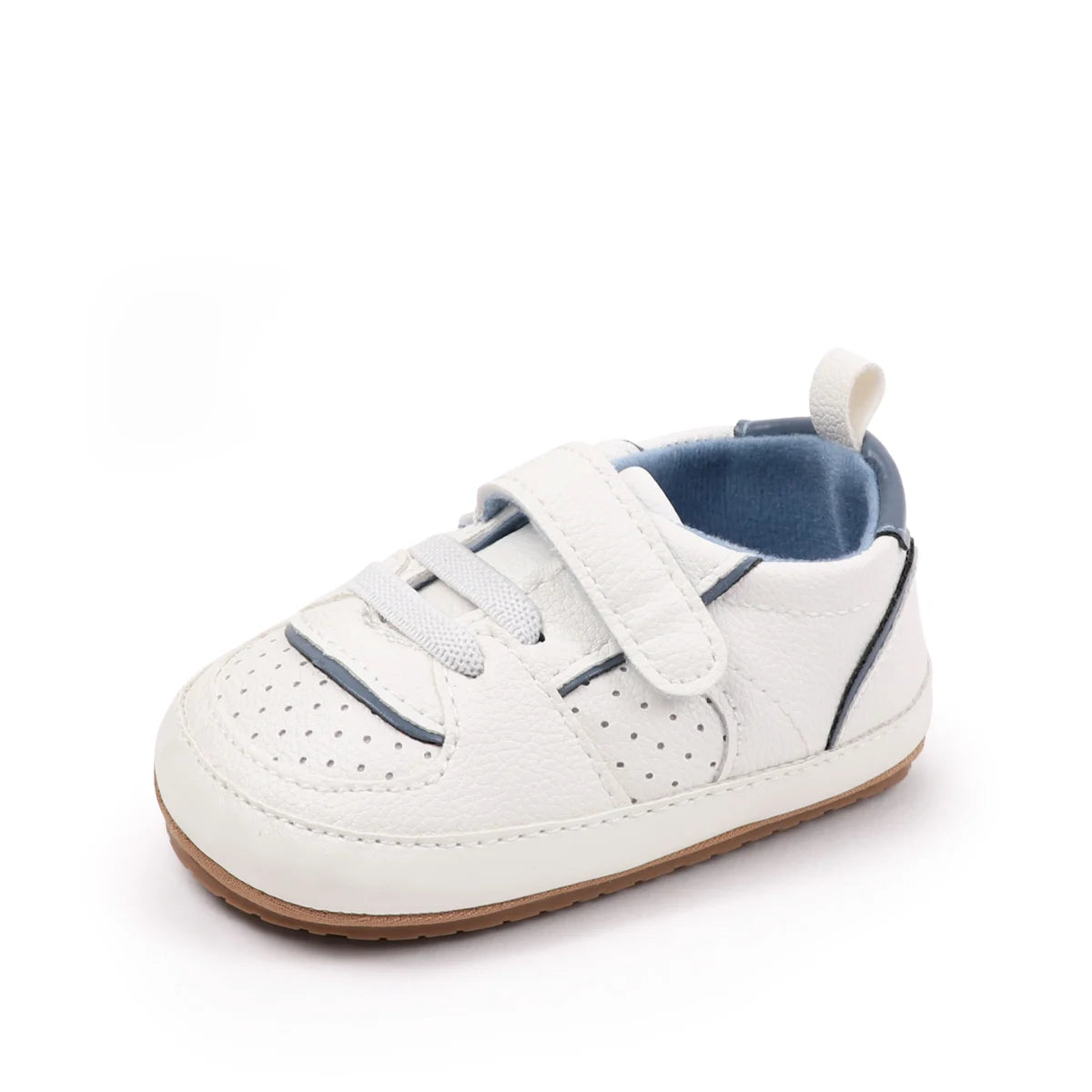 2025 New Style Baby Unisex First Walking Indoor Outdoor Toddler Shoes For 0-18Months With High Quality PU Leather And TPR Sole