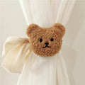 Ins style home decor bear-shaped curtain ties curtain clips children's room decorative curtain hanger curtain accessories