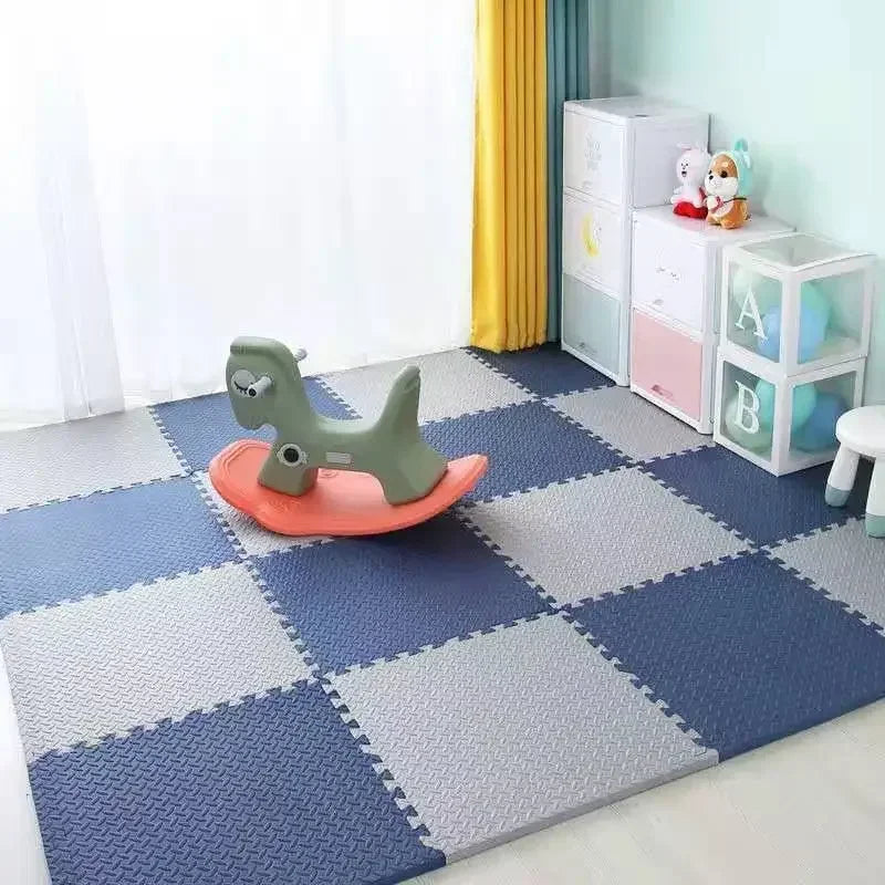 Children's Game Puzzle Floor Mat Durable Non-slip Carpet for Fitness Equipment Mats Bedroom Living Room Home Decoration