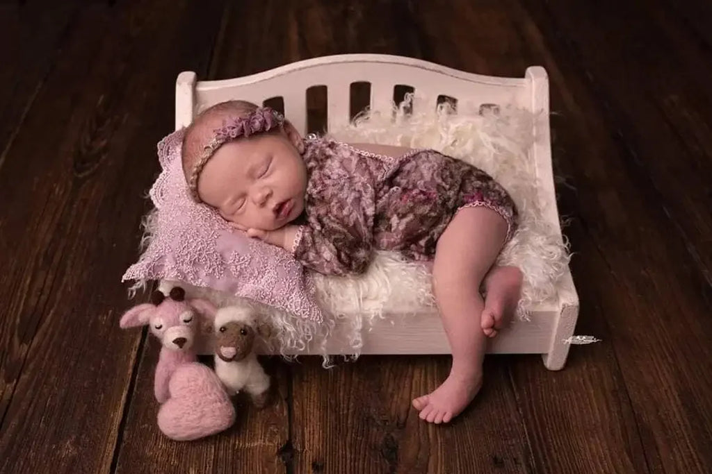 Newborn Bed Newborn Photography Porps Chair Bed Photography Posing Assisted Sofa Baby Photoshoot Props 0-1 M Baby Bed