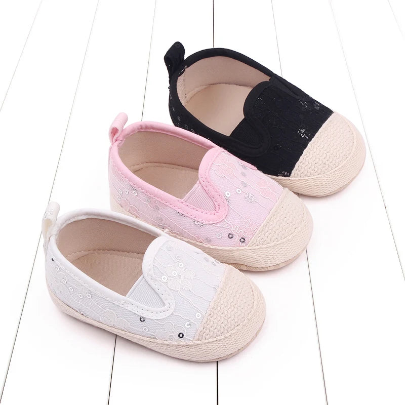 Springtime Learning Walkers 0-1 Years Old Boys and Girls Shoes with Soft Bottom Comfortable Footwear for Baby Playtime