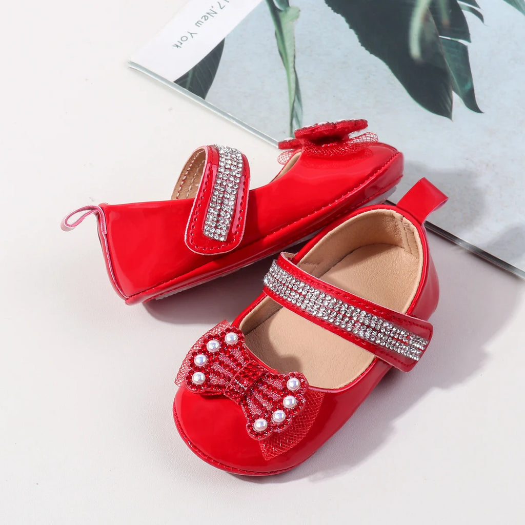 Spring/Summer New Cute Children's Shoes - 0-1 Years Old Princess Shoes, Anti-Slip Shoes, New Baby Learning Walkers