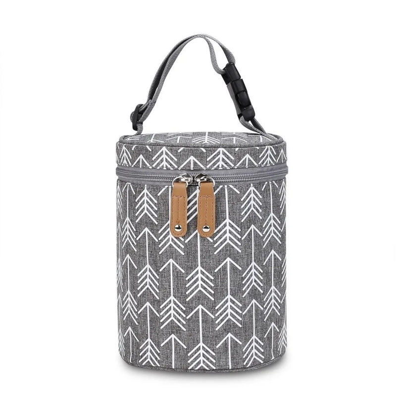 Thermal Insulation Stroller Hanging Bag Hanging Design Large Capacity Insulated Breastmilk Cooler Bag Travel Carrier Waterproof