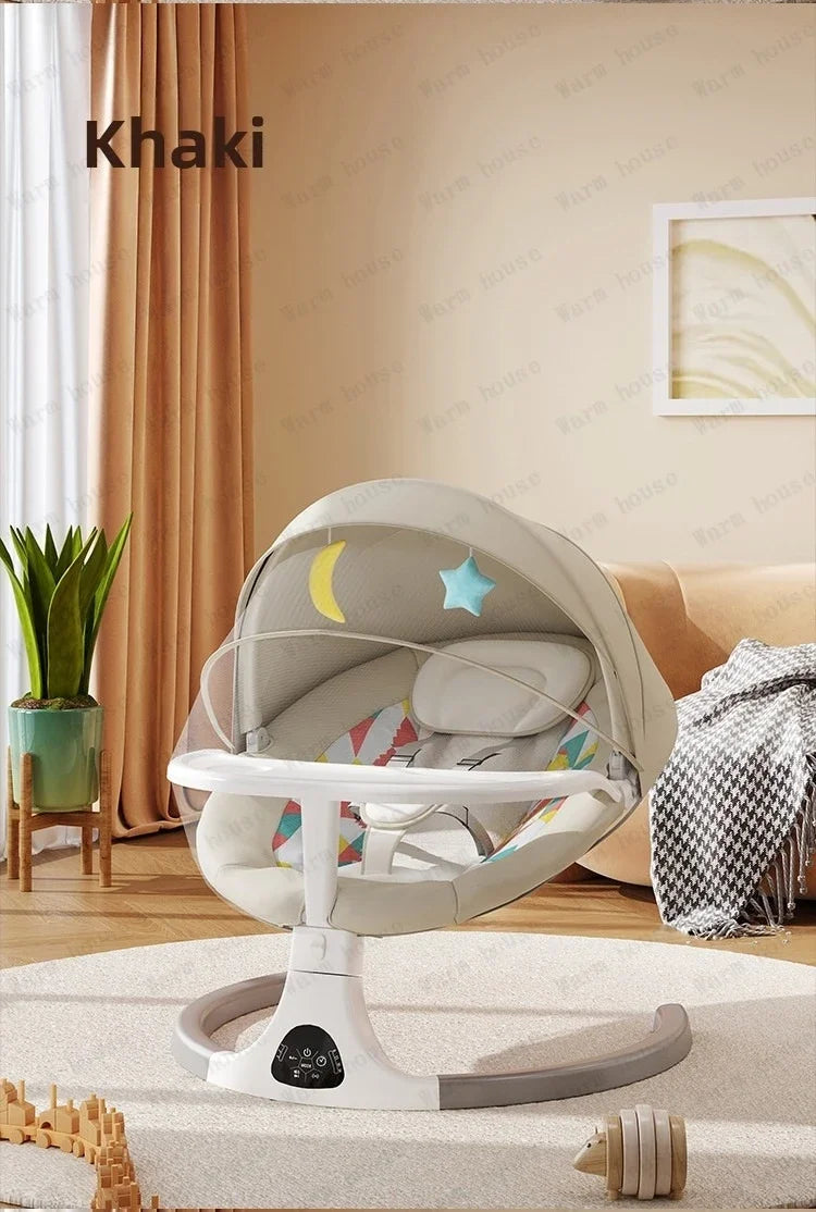 Smart Electric Baby Swing and Automatic Rocking Bassinet