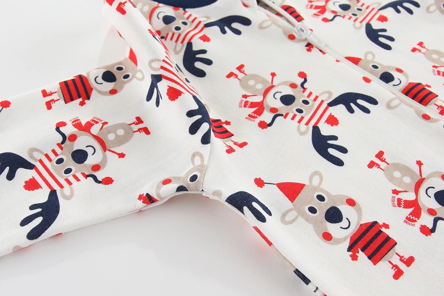 2 PCS/Lot Kiddiezoom Four Seasons Fashion Cartoon 100%Cotton Zipper Long Sleeve Baby Boy Girl Rompers Soft Newborn Clothing