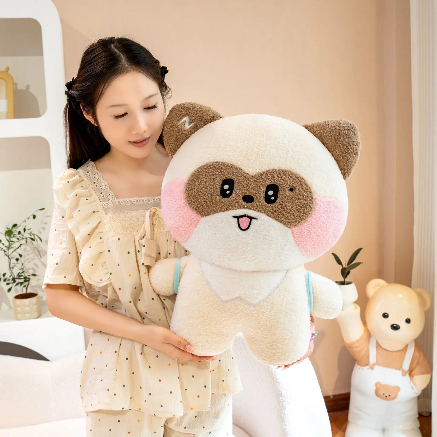 Korean Kpop ZB1 Soft Stuffed Doll PP Cotton ZERONI Cartoon Zhang Hao Fan Gift Collection Item