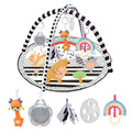 Baby Educational Fitness Frame Gym Play Mat 0-36 Months Tummy Time Crawling Game Blanket Toys Play Mat Rack Crawling Blanket