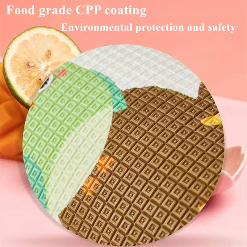 Crawling Play Mats Double Sided Pattern Baby Activities Non-toxic EPE Baby Activity Gym Room Mat Game Mat for Children's Mat Rug