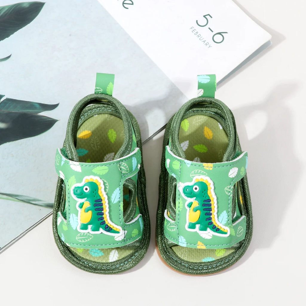 2026 Summer Baby Boys And Girls First Walking Toddler Shoes High Quality PU Leather And TPR Sole Cute Design For 0-18 Months