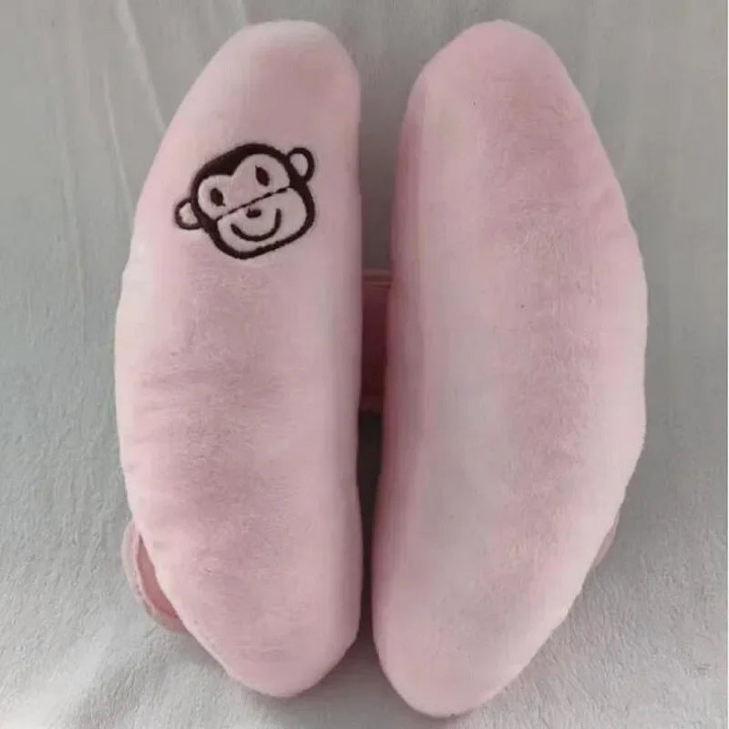 Baby Head Shaping Pillow Protects Cervical Neck Banana Pillow Seat Pillow Anti Deviation Head Baby Pillow Soft
