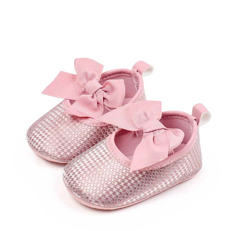 2025 Hot Selling Baby Girls Princess First Walking Indoor Outdoor Toddler Shoes Fully Paved with Diamonds Design For 0-18M