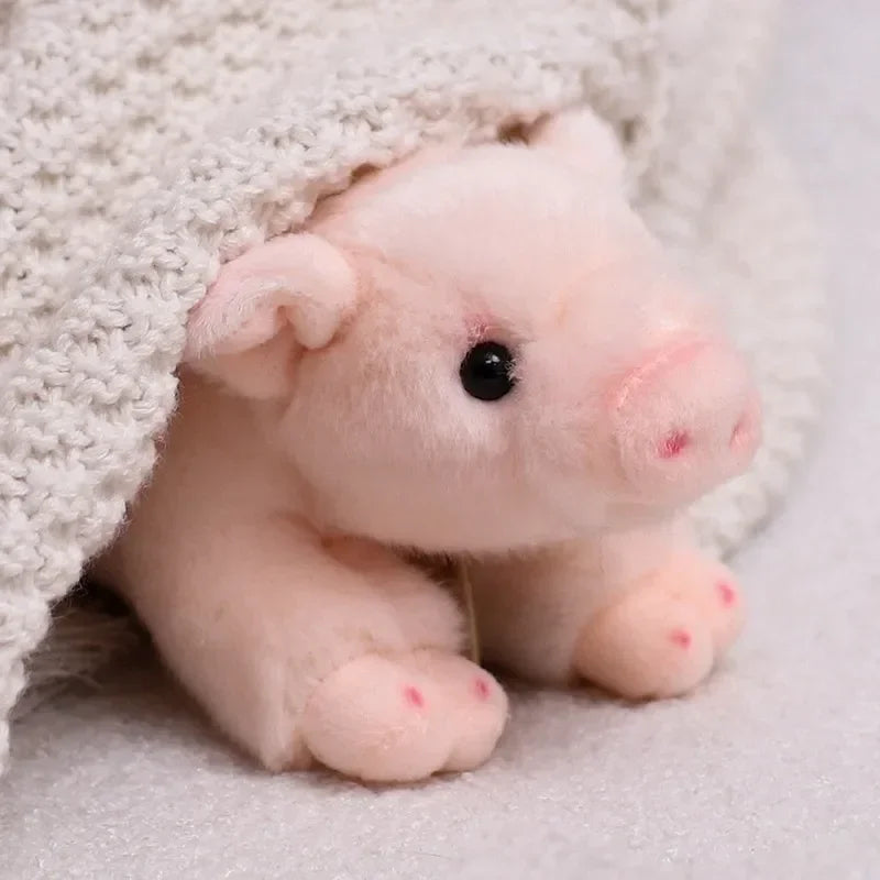 Lifelike Pig Plush Toy Soft Stuffed Animal Simulation Piggy Doll Cute Birthday Gift for Girls And Boys