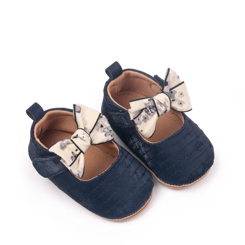 New Spring And Autumn Baby Girls First Walking Indoor Outdoor Toddler Shoes With Fashion Design For 0-18M Baby Princess Shoes
