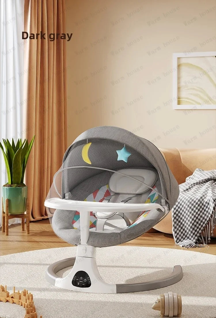 Smart Electric Baby Swing and Automatic Rocking Bassinet