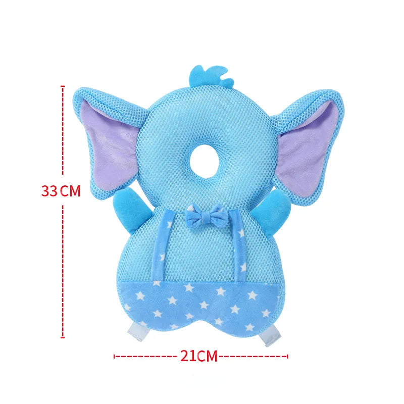 Toddler Head Protector Backpack Pillow For 1-3T Safety Pad Cushion Protects Head During Crawling