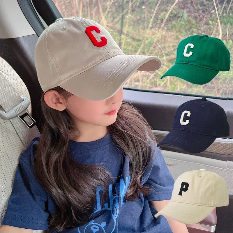 2026  Kids Baseball Cap Korean Children Peaked Hat Cotton Boy Girl Outdoor Sun Visors Solid Color Baby Duck Tongue Caps кепка