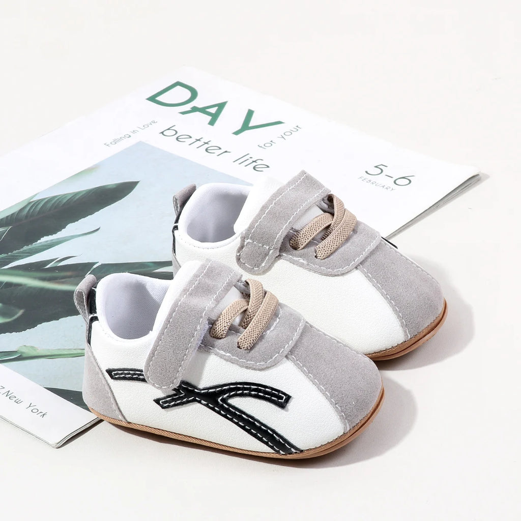 Baby Boys And Girls First Walking Indoor Outdoor Toddler Shoes Spring And Autumn High Quallity TPR Sole Soft And Comfortable
