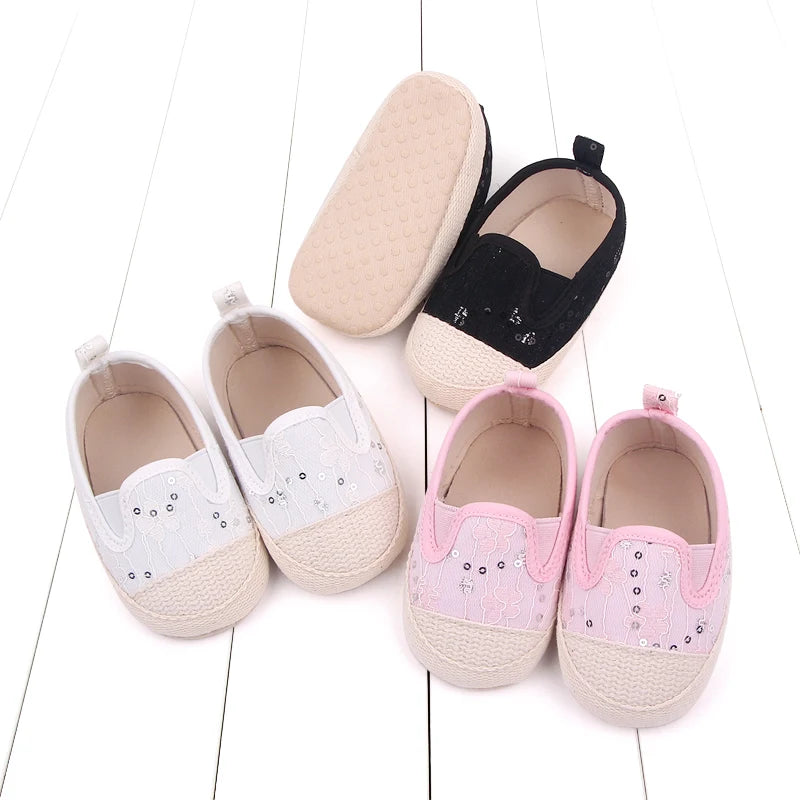 Springtime Learning Walkers 0-1 Years Old Boys and Girls Shoes with Soft Bottom Comfortable Footwear for Baby Playtime