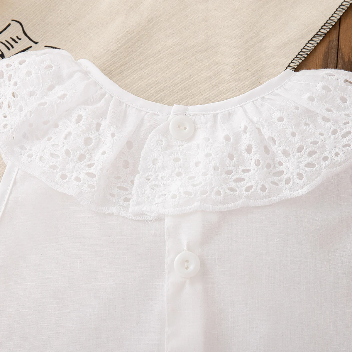 2pc/Set Girls' Suit Summer Bow And Plaid Lace Trim Short Sleeve Casual Toddler Girl Clothes Cute Simple Children Clothes