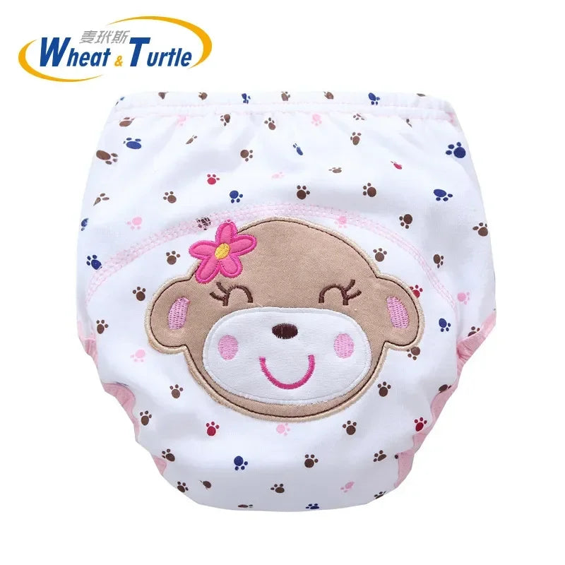 Unisex Cotton Cloth Diapers for Babies Reusable Washable Training Panties Nappies  Infants Children-Mother Kids Bare