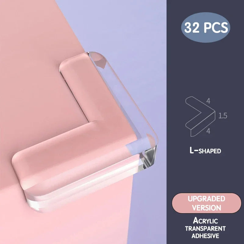 Luminous Silicone Corner Protectors For Tables And Edges 16Pcs Baby Anti Collision Guards