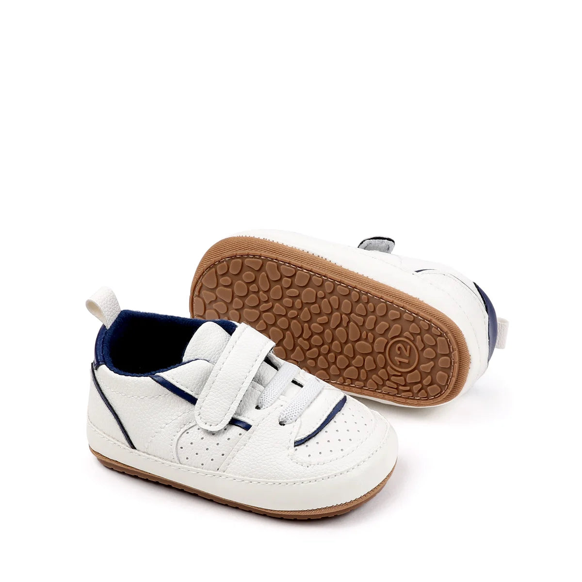 2025 New Style Baby Unisex First Walking Indoor Outdoor Toddler Shoes For 0-18Months With High Quality PU Leather And TPR Sole