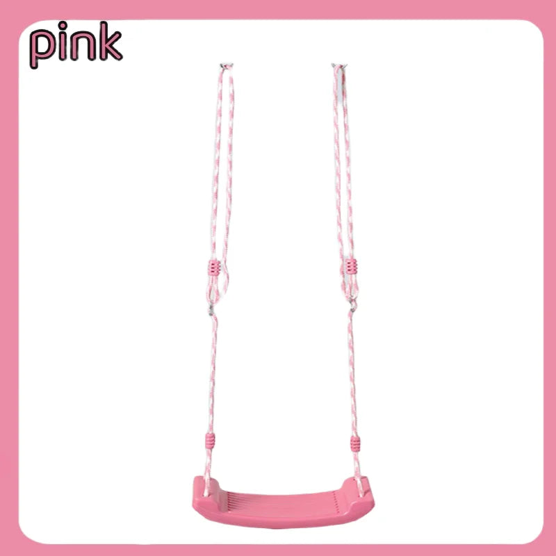 Large Curved Board Swing Seat for Kids - Indoor/Outdoor Garden Swing