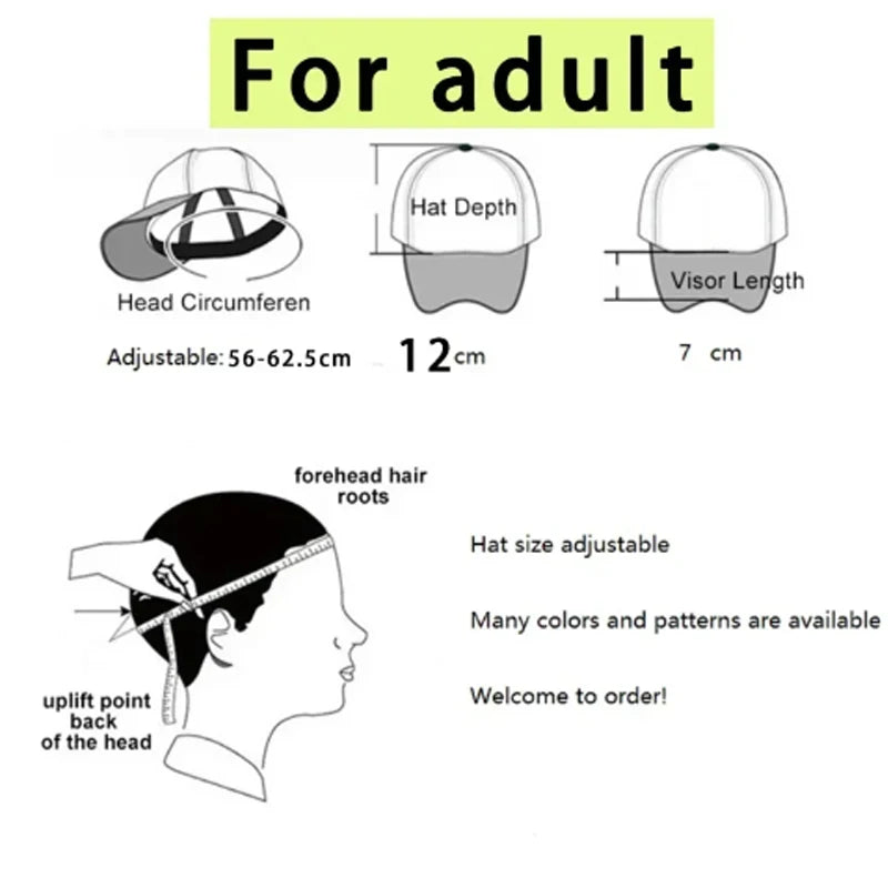 Capibara Baseball Cap Girls Women Anime Capybara Letter A-Z Sun Hat Kids Adult Summer Breathable Mesh Sunbonnet Outdoor Headgear