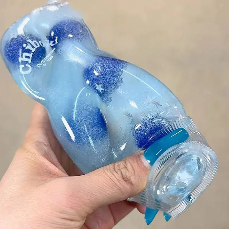 Fruit Filled Maltose Toothpaste Stress Relief Toy Soft Slow Rising Deformable Squeeze Squishy Fidget Sensory Toy