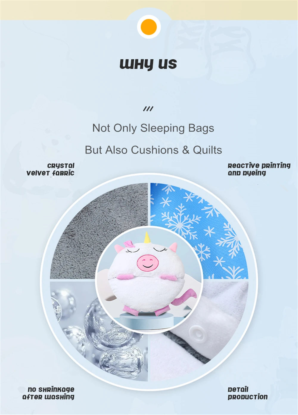Kids Cartoon Sleepsacks Children's Sleeping Bag With Pillow Plush Doll Pillow Boys Girls Baby Animal Sleep Sack For Birthday
