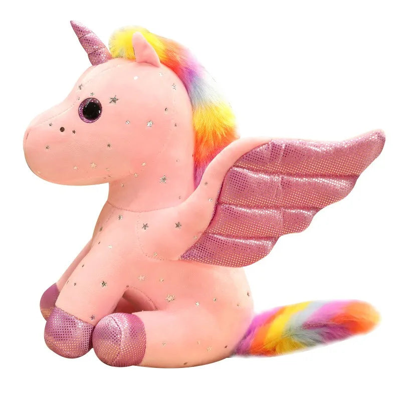 Cute Angel Unicorn Plush Toy Pillow Soft Fill Home Decoration Girl's Birthday Holiday Gift