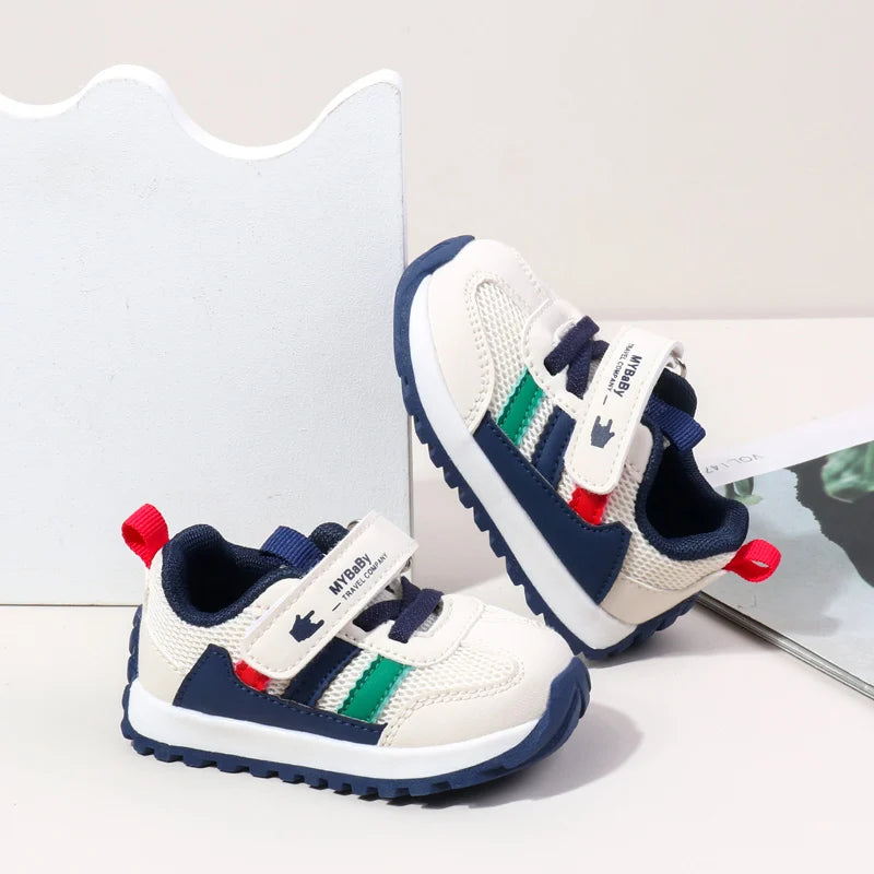 Childern Sports Shoes  Spring and Autumn 0-2 Years Old Baby Girls and Boys Sneakers Non-slip Casual Toddler Shoes First Walkers
