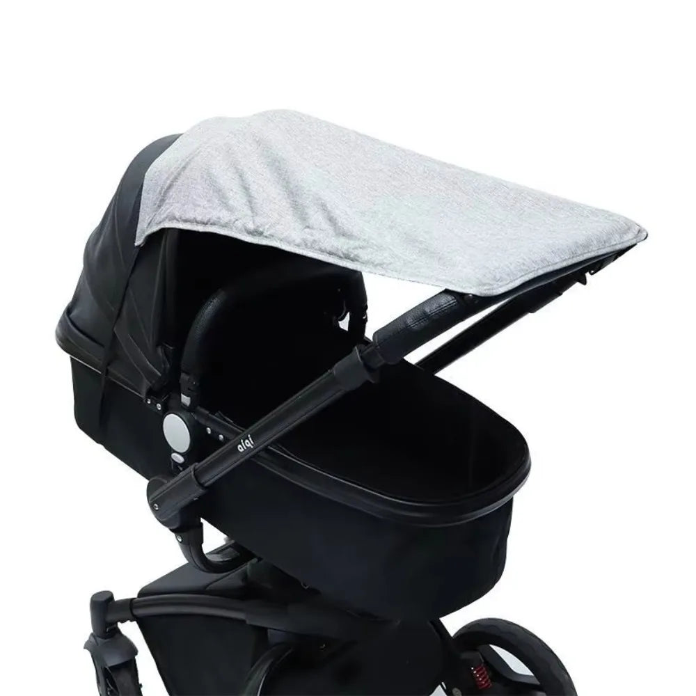 Extended Baby Stroller Sunshade Cover Sunscreen Breathable Baby Pram Canopy Lightweight Anti-UV Pushchair Visor