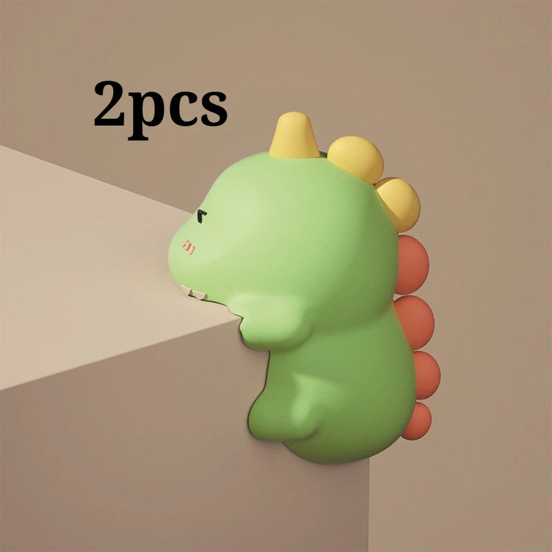 Cartoon Silicone CornerProtectorDinosaur Rabbit Bear Anti-Collision Edge Guard Safety Cover for Baby Kids Furniture Table Window