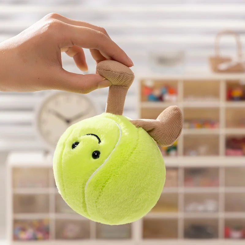 Cute Soft Stuffed Plush Toy - Basketball Football Tennis Baseball Billiards - Cute Pillow Players Souvenir Birthday Gift