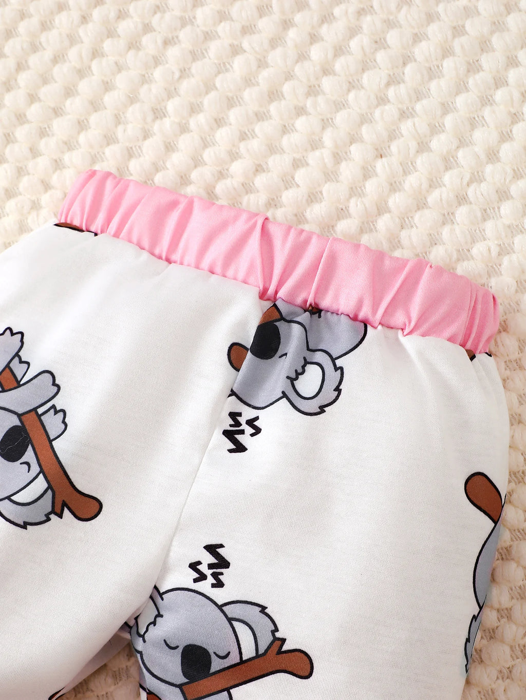 0-18 Months Newborn Baby Cute Koala Jumpsuit+Pants+Hat Three Piece Set Baby girl Spring and autumn set Baby Clothing