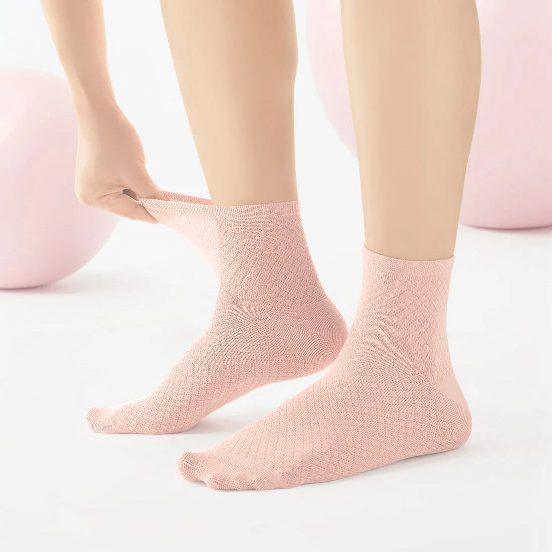 Children's Summer Mesh Colorful Socks: Pure Cotton, Sweat-Absorbent, Breathable, Seamless Stitching, for Boys and Girls, School