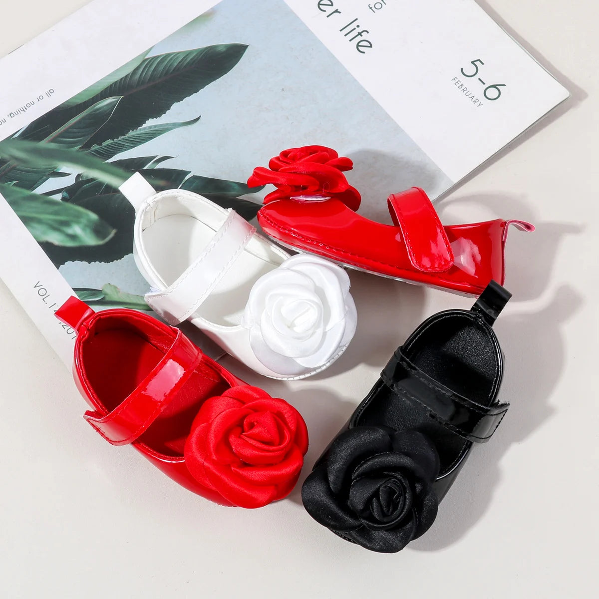 Fashion Girl Princess Shoes 2025 Autumn New Baby Leather Shoe Comfort Anti Slip Girl Flower Casual Shoes Retro Child Ballet Shoe