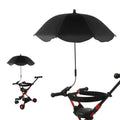 360° Baby Stroller Folding Umbrella UV Sun Rain Protection Sunshade Baby Pram Parasol Adjustable Outdoor Pushchair Canopy