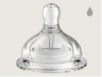 Anti-flatulence newborn glass bottle / wide mouth eccentric nipple anti-breastfeeding bottle / 150ML210ML glass bottle