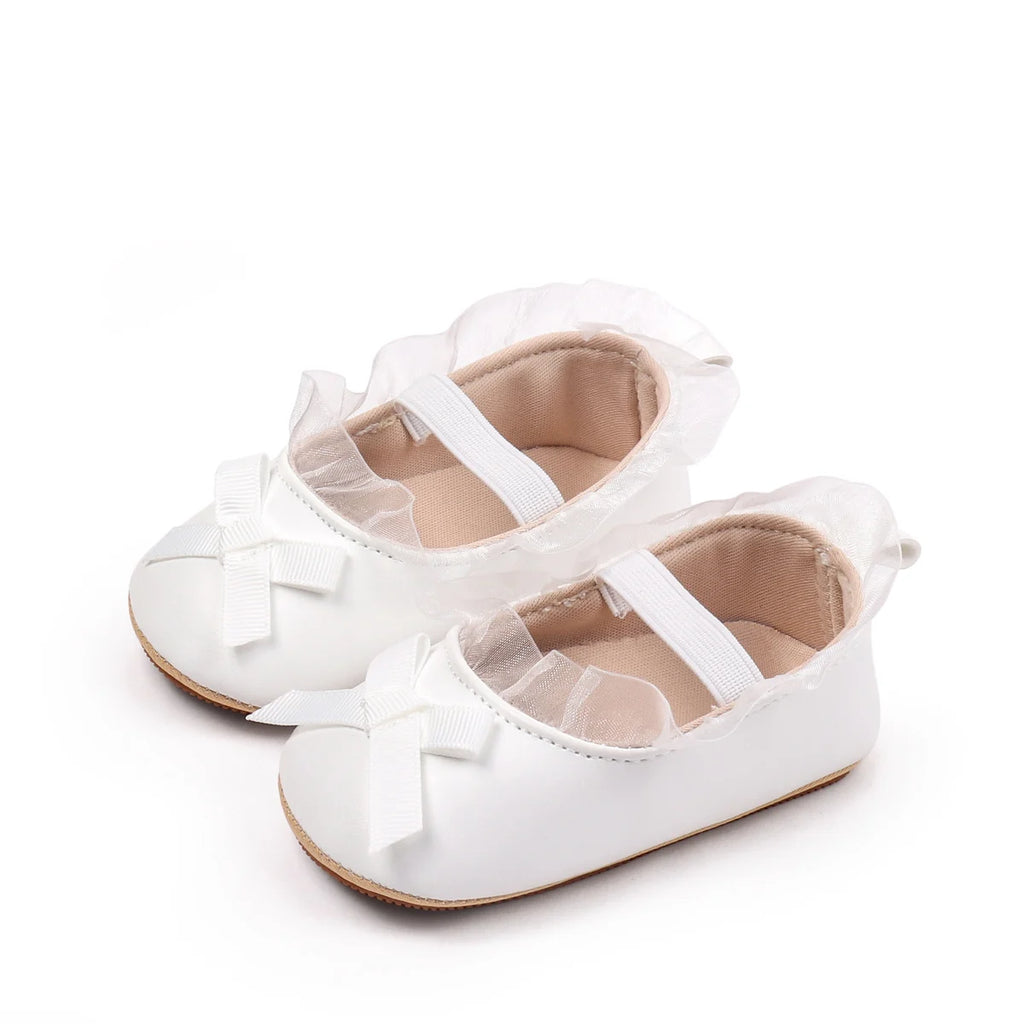Little Girl Shoe 2025 Autumn New Style Best-selling Children's Sweet and Cute Princess Shoes for Ages 4-12 with Soft Soles