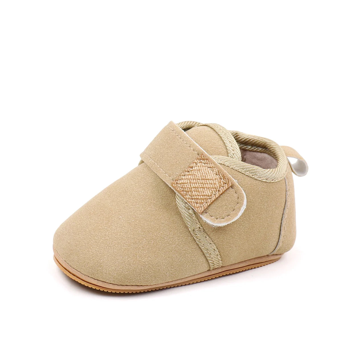 Autumn Solid Color Baby Shoes With Soft Rubber Sole Suitable For Both Boys And Girls Baby-Sized Toddler Walking Shoes