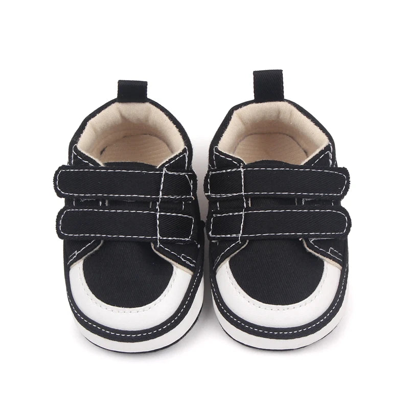 Spring and Autumn Baby Shoes Learning to Walk Shoes Anti-Slip Soft Sole for Boys and Girls 0-1 Year Old Baby Shoes