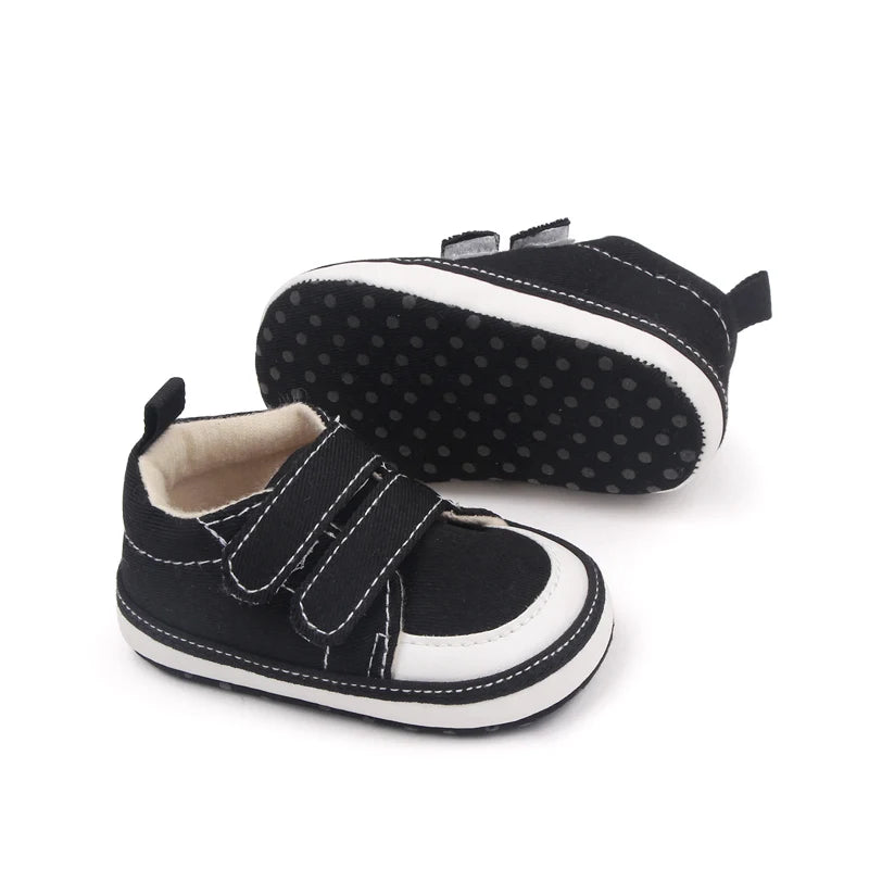 Spring and Autumn Baby Shoes Learning to Walk Shoes Anti-Slip Soft Sole for Boys and Girls 0-1 Year Old Baby Shoes