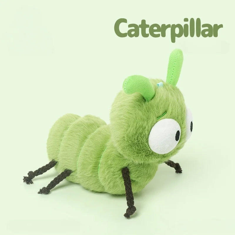 16cm Cartoon Funny Insect Series Plush Toy Soft Cute Caterpillar Stuffed Animal Ideal Birthday Gift for Kids Girls & Boys