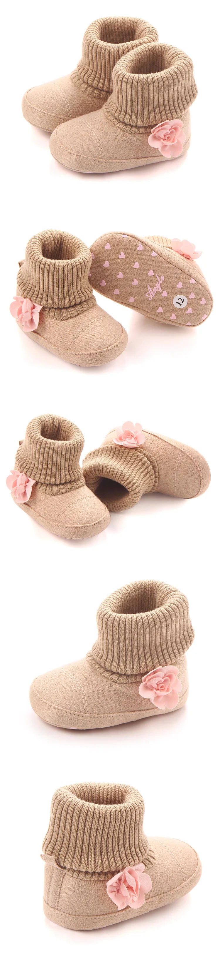 2024 New Fashion Baby Boots Soft Cotton Warm and Comfortable Classcial Style for Baby Boys and Girls 0-18 Months D0757 D0750